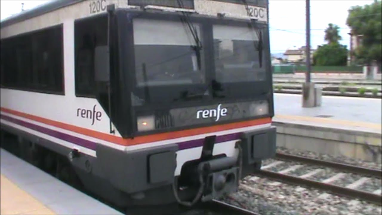 Viaje Benicarló-Peñíscola - Ulldecona-Alcanar-La Sénia a bordo del Regional Valencia - Tortosa