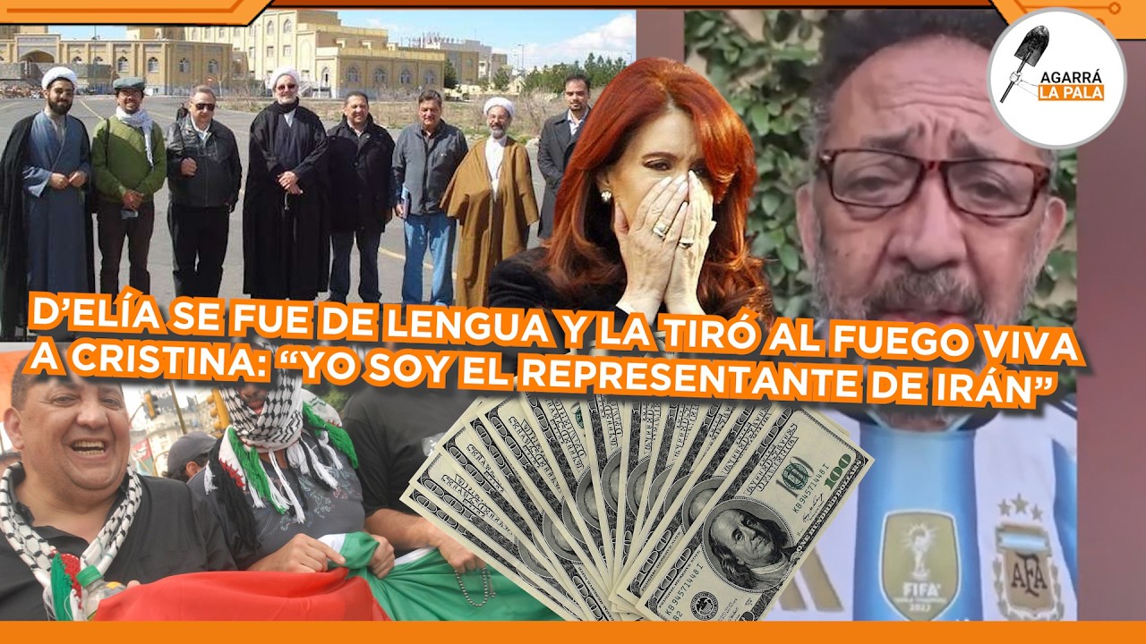 D'ELIA SE FUE DE LENGUA, METIÓ LA PATA CON CRISTINA Y LA TIRÓ AL FUEGO VIVA: 