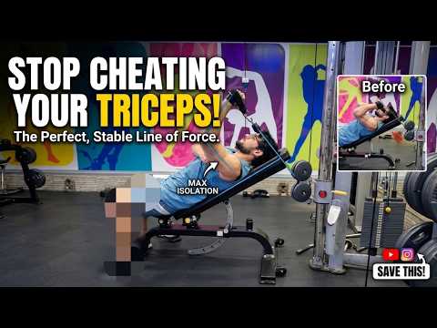 STOP Cheating Triceps! Do THIS for Max Isolation | fitdr |