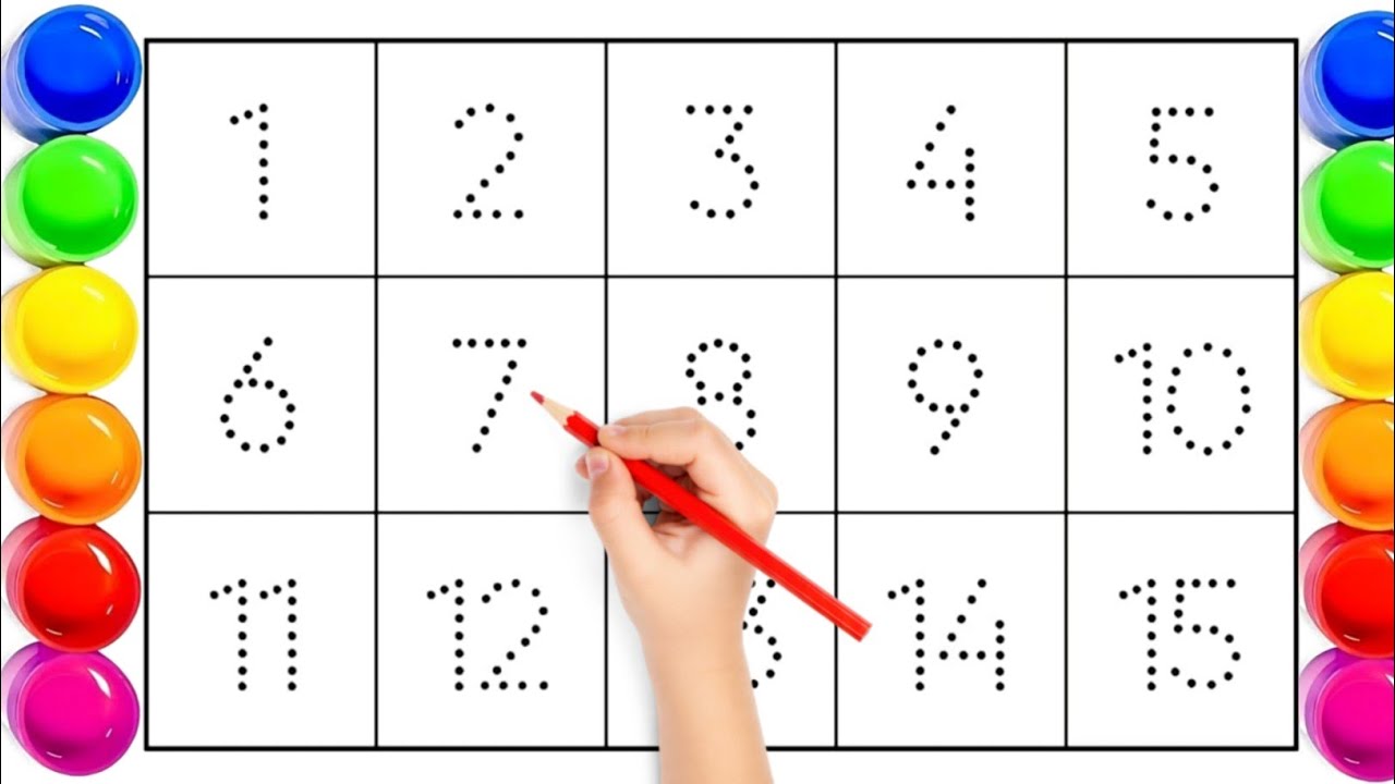 Learn Counting 1 to 15 | Easy Numbers for Kids | abc kids class 