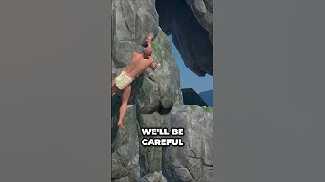 speedrunning a difficult game about climbing