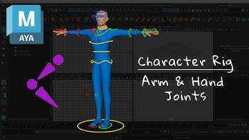 Character Rig - Arm and Hand Joints