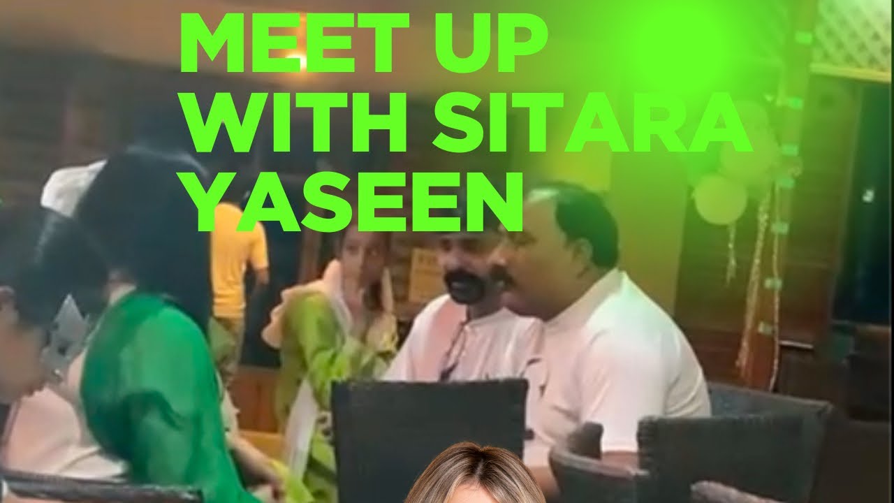 Meet up with sitara yaseen @sitarayaseensana 