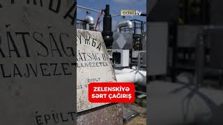 "Tisa" liderindən Zelenskiyə çağırış: "Şantajı dayandırın"