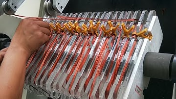 Semi-auto Stator coil winding machine-CNC coil winder