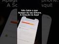 Dica de IPHONE pra liberar muito espaço #celular #iphone #dicas #truques #foryou