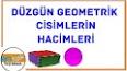 Geometrik Cisimlerin Hacimleri ve Alanları ile ilgili video