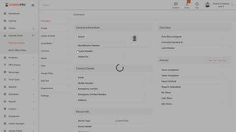 How To Enable Idle Alert Notification Of Guards On The Dashboard? -GuardsPro Help Center Video