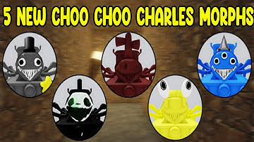 UPDATE 30🚂How to Find ALL 5 NEW CHOO CHARLES MORPHS in Find The Choo Charles Morphs