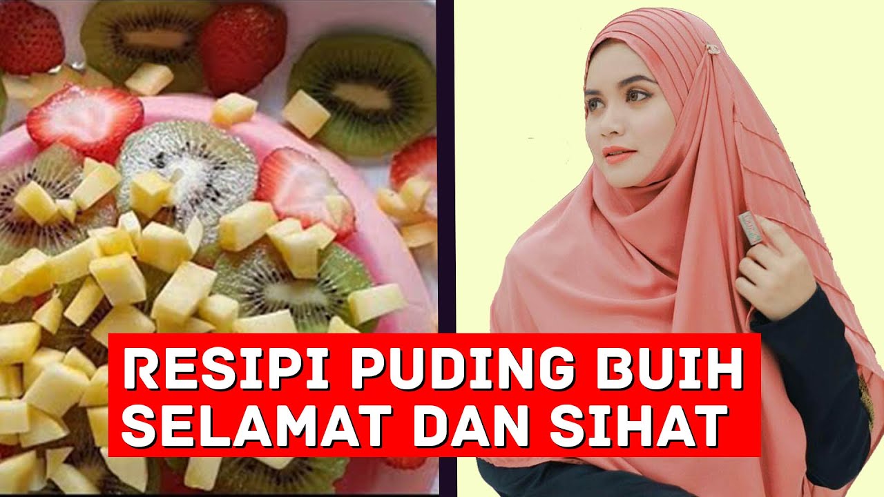 Resepi Puding Buih Bonda Sedap, Berkhasiat, Sihat, Selamat, Jimat | resepi bonda yatt hamzah