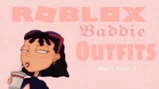 Roblox Baddie/Rogangster Outfit Codes Pt.4!