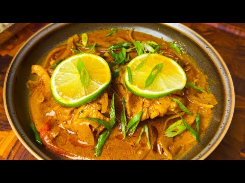 Coconut Curry Cod Fish 