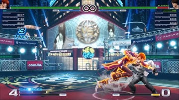 KOF14 Demo - Iori combo video