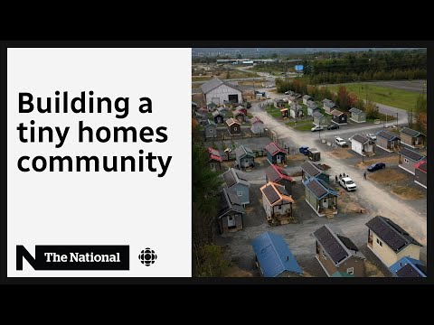Millionaire builds 99 tiny homes to help his community