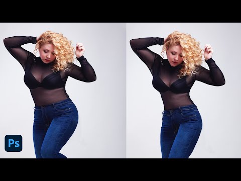 How To Lose Weight | Body Shape Editing | Liquify In Photoshop