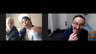 Snow Leopard Marie Ruumet And Fight Promoter Nick Lee