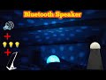 How to make a Bluetooth Speaker || Future Bluetooth Speaker with RGB light || 3 in 1 Unique Gadget