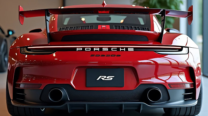 2026 Porsche 911 GT3 RS FIRST REVEAL – Why This Is the Most Insane Porsche Ever Built!