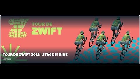 Group Ride: Tour de Zwift 2023 | Stage 5 | Ride, Standard on Knickerbocker Reverse in New York