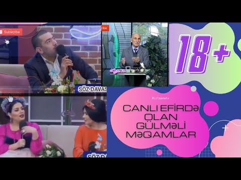 EFİRDƏ (TV) BİYABRÇILIQ 18+ | gülməli, prikol, mırt seçmə kadrlar və zarafat anları 2021