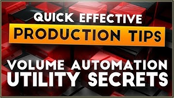 Volume Automation & Utility Secrets | Production Tips #3 [Ableton]