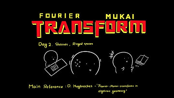 [Fourier-Mukai Transform in Algebraic geometry] 2. Sheaves, Ringed spaces