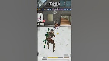 Squad wipe 1vs4 | CODM #codmobile #shorts