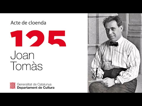 Cloenda de l’Any Joan Tomàs