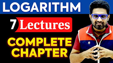 𝙇𝙤𝙜𝙖𝙧𝙞𝙩𝙝𝙢 - Complete 𝗖𝗵𝗮𝗽𝘁𝗲𝗿 in Detail | By Aman Malik Sir