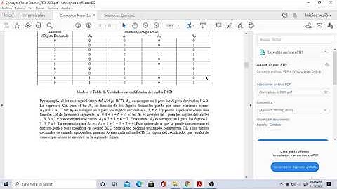 13 Clase TEEL 2023 Codificador Decimal a BCD y Codificador Decimal a Octal
