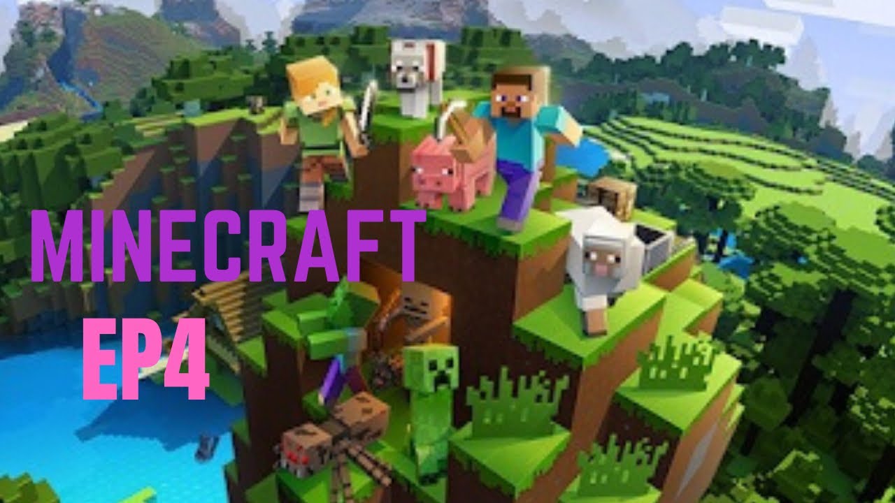 Minecraft Lets Play Episode 4 Expanding the house - YouTube