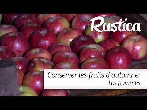 Vidéo: Conserver les pommes - Comment conserver les pommes du jardin
