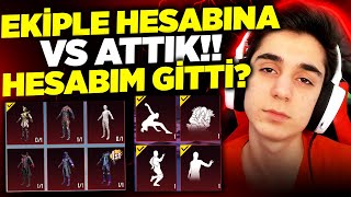 HESABINA VS ATTIM!! HESABIMI ALDILAR?? - PUBG Mobile