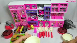 Miniature Kitchen Set ASMR | Satisfying Toy Cooking Game Unboxing screenshot 4
