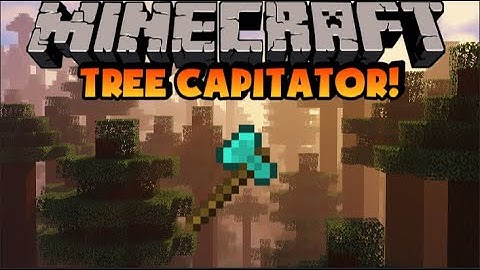 Minecraft: Tree Capitator Mod! (V.1.12.1)