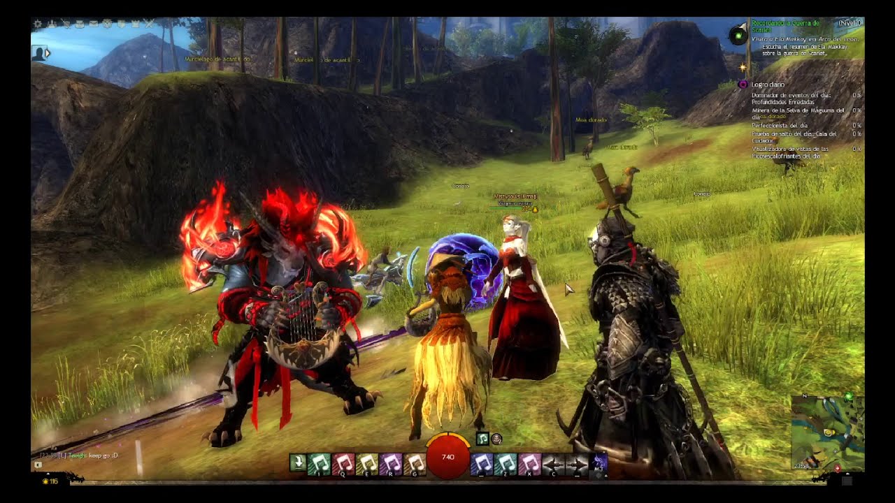 Guild Wars 2 (Music jamming session) Xinx De Cantha