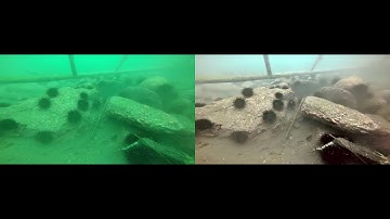 Minimal Color Loss and Locally Adaptive Contrast Enhancement for Underwater Image Enhancement