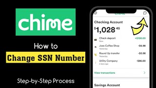 Change SSN Chime App | Update Social Security Number on Chime account | Remove/Modify SSN Chime App