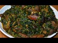 HOW TO COOK EDIKANG IKONG SOUP. BEST NIGERIAN VEGETABLE SOUP(CALABAR STYLE). NIGERIAN FOOD.