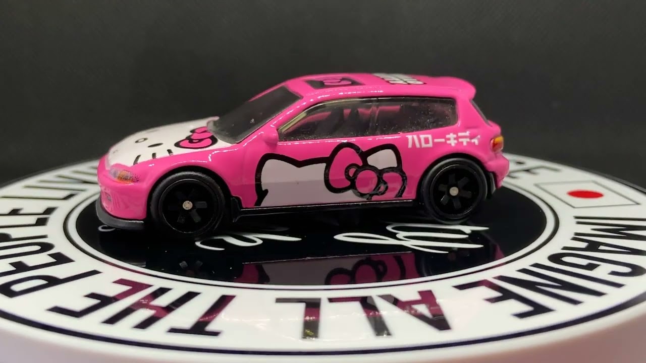 ☆ホットウィール☆ ホンダ シビック EG ハローキティ HELLO KITTY Hot