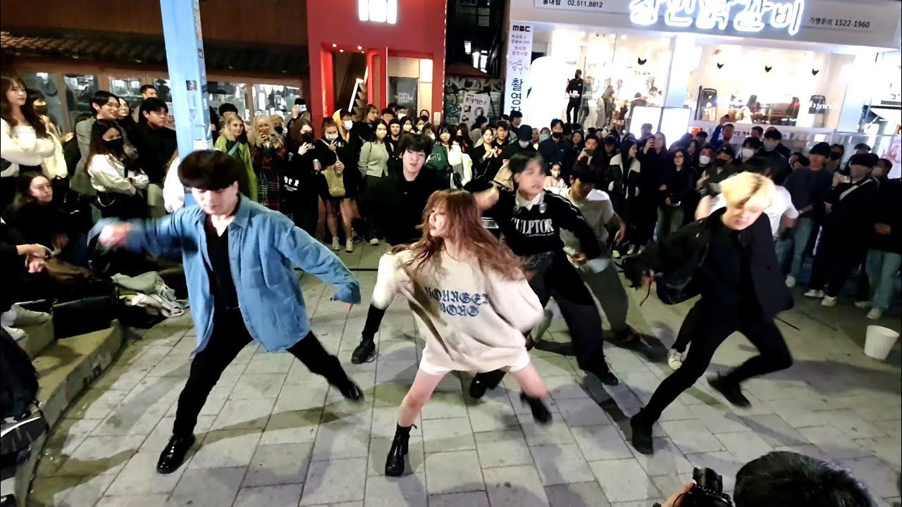 [STREET ARTIST] MAJESTY & OLYMPUS. HONGDAE BUSKING (GUERRILLA) 230311.