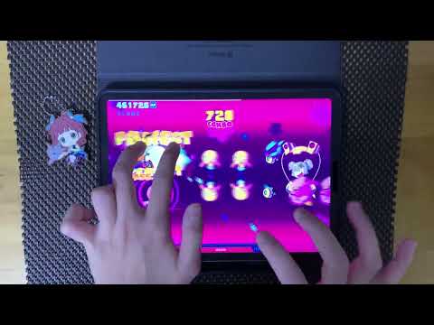 【Muse Dash】 Tiny Fate (達人/Master) AP 達成率100% 手元