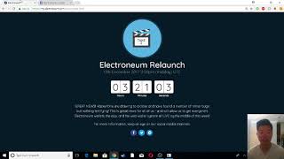 Electroneum Relaunch Coins Released Soon Etn Moon??