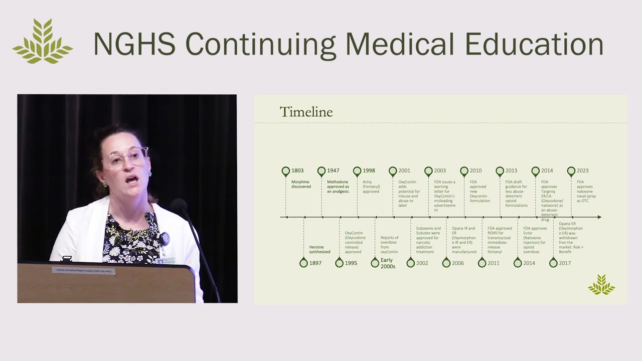 DEA Training: Pain Management and Pharmacokinetics