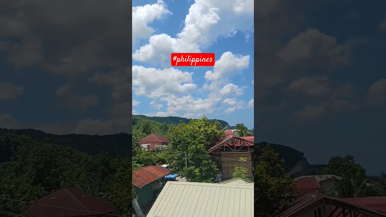 A view from my son's school in our little town 