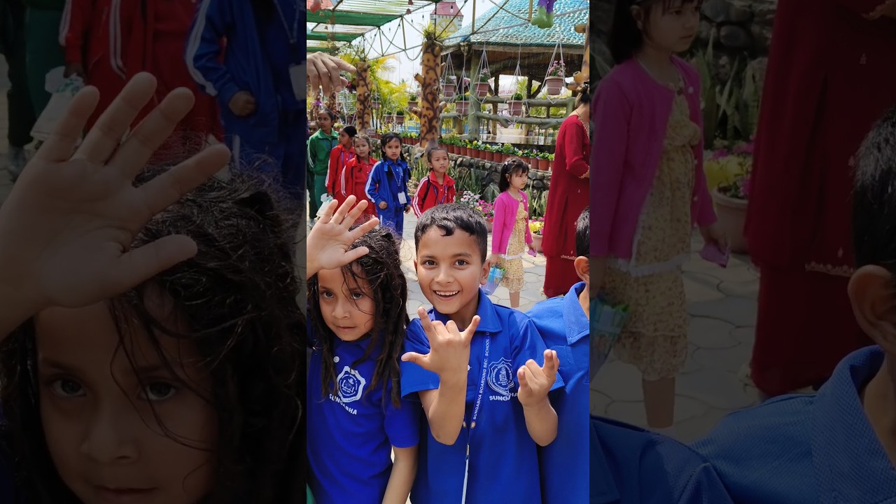 student in happy land fun park 🏞️