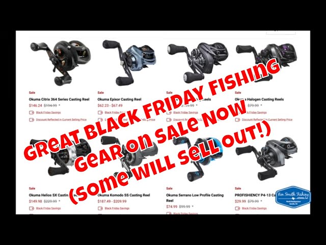 Great Black Friday Tackle & Gear Deals on Sale Right Now 
