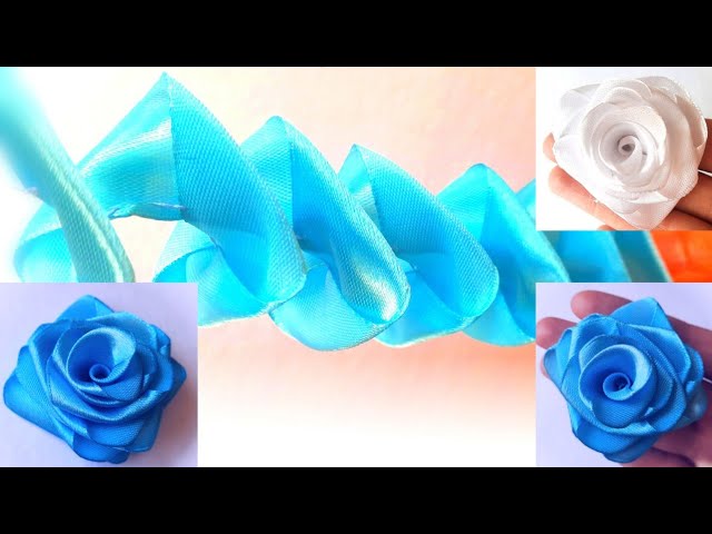 Ribbon Roses FREE Tutorial Graphic by nadia12 · Creative Fabrica