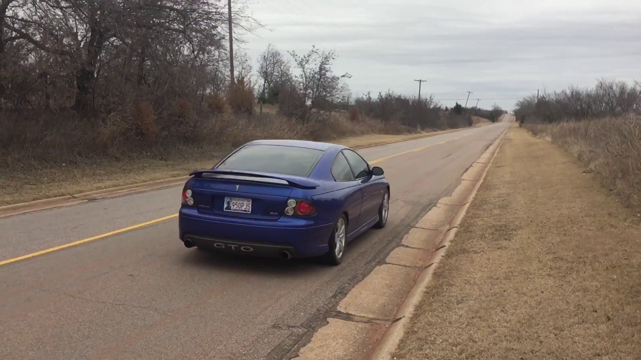 2006 GTO - Launches/Burnout