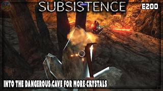 Subsistence S5 E200: Into The Dangerous Caves In Search Of More Crystals !